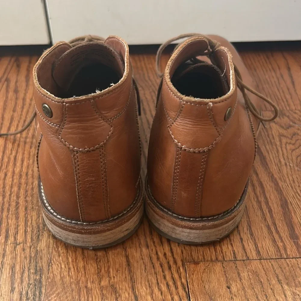 Frank Wright Leather Boots Size 10
